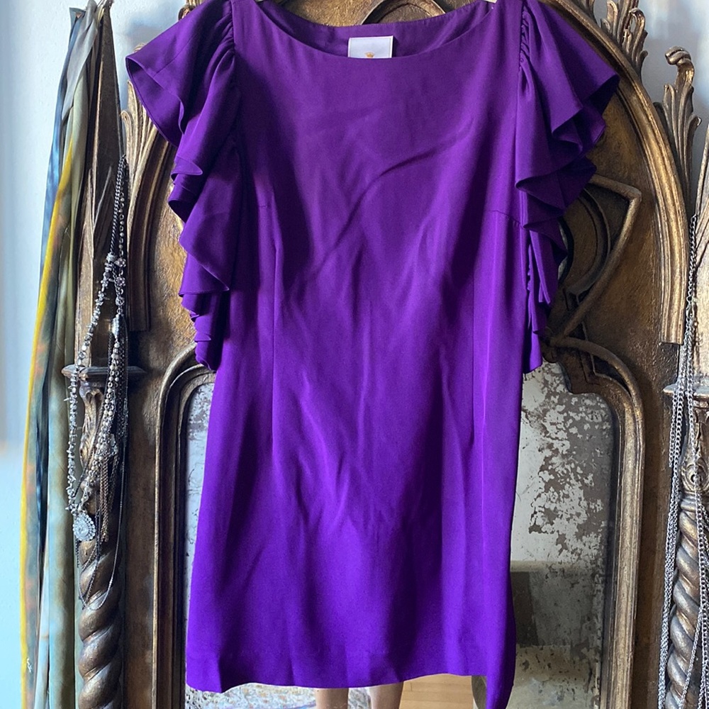 Abaete purple dress